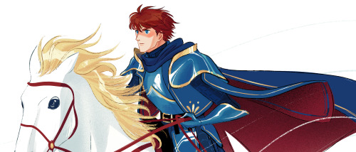 My take on Eliwood, or as I like to call him— Mr. Handsome.See Hector here | The Tactician here