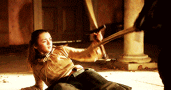rubyredwisp:Who taught you? The greatest swordsman who ever lived. Syrio Forel, the First Sword to t