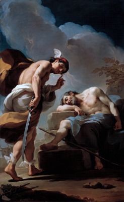 hermesandmercury:  Mercury About to Behead