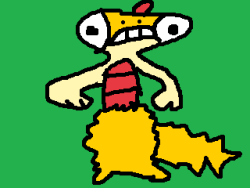 torindrawspokemonbadly:  559. Scraggy  