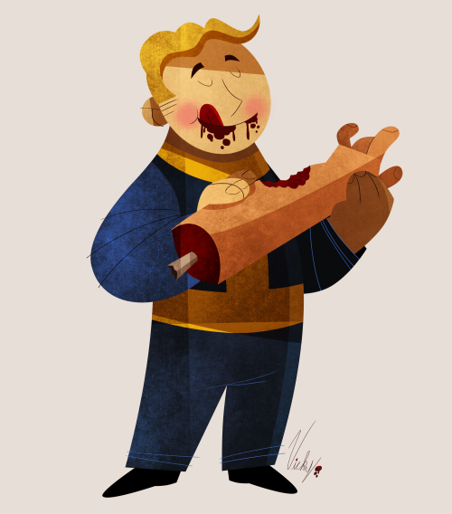 victoriamrojas:  wanted to draw my favorite perk from the fallout games!