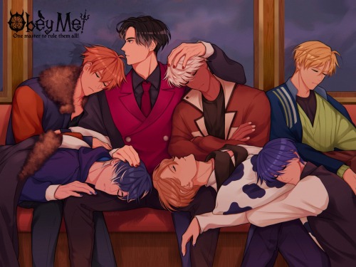 A Fanart Of The Boys. Got Inspired From The Train Scene In Spirited Away. Might Do Another Version Of