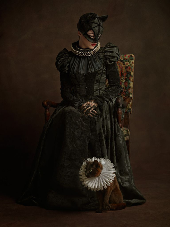 theinturnetexplorer:    Elizabethan Era Superheroes by Sacha Goldberger.  