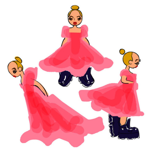 guess what I’m watching :) I wanted to try shape design like I see so many cool art kids do. It was 