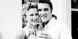 vinceveretts:  Elvis with reporter Anne Rowe in Tampa, Florida, August 5, 1956. 