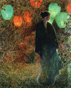 Lonequixote:  July Night By Childe Hassam(Via @Lonequixote)