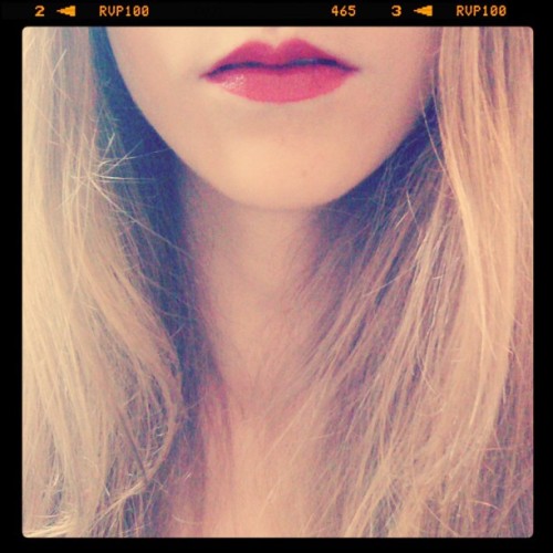 Things I discovered today: excessive lip photos. Look how long my freakin hair is though.