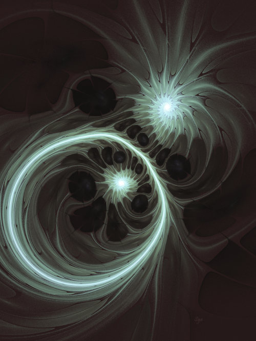 syareed: Dark Fantasy by Sya I can’t stop playing with the seed. Something about this fractal 