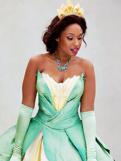 disneyismyescape:  enchantedadieu: Jennifer Hudson, as Princess Tiana, is photographed