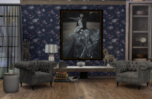 TS4: Barbican wallpaper collection by Tilly TigerSeamless wallpaper, 3 heights.  There are 33 differ