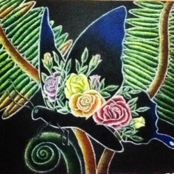 El Más Nuevo Xd #Art #Arte #Mariposa #Butterfly #Rosas #Helecho #Naturaleza #Dibujo