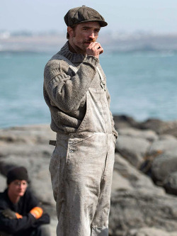 armiesvickys: robsource: Robert Pattinson photographed on the set of The Lighthouse (2019) 
