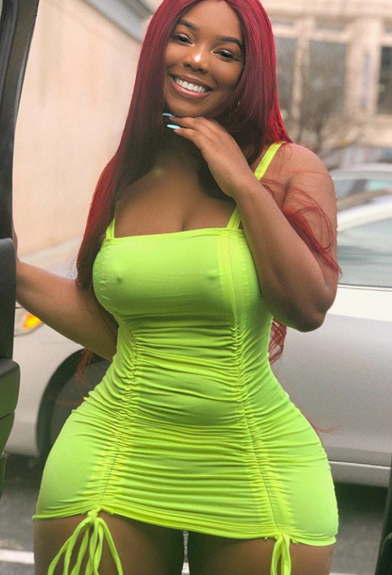 csmitty4u:  kingjazziedad:  DeliciouslyCurvy. BootiDelicious. Scrumptious. BootyBabe.Ms. RavieLoso 💛💚💜  CHECK!!!