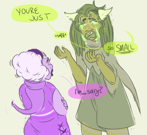 purpletyrant: jade meets rose and cries cuz shes liddle