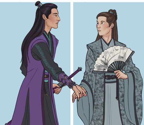 angie-s-g:SangCheng WeekDay 8 - Through the years (gusu days, sunshot campaign, post canon…)Happy en