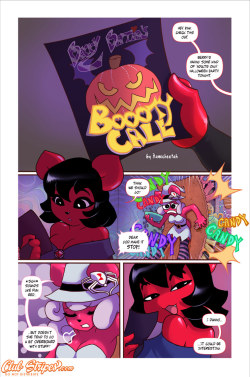 xcookiexdragonx: ~(˘▾˘~) 3000 Follower Special.(~˘▾˘)~Comic no: 11——————————————Comic: Boooty CallArtist: kamicheetah part ½ OverDue Halloween comic Follow for more comics:D 