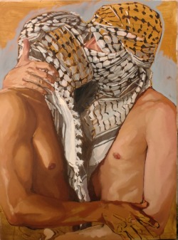 hangnailz:  Source/Intifada by Michal Rutz  This work is magical; commenting on homophobia in the Middle East. Read the artist’s description in the link for more.  