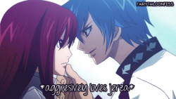 fairytailconfess:    *aggresively loves jerza*