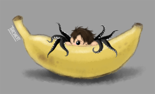 Operation Octo Hidey Item: Banana. It’s hard to hide behind something bright yellow, but it also roc