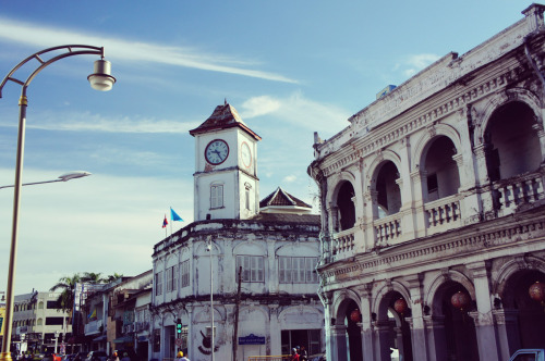 Old town in Phuket Town ［プーケット オールドタウン］　⇒詳細「プーケットタウン「オールドタウン（旧市街地）」を探検！おすすめスポット紹介　★パンガー通り編★」