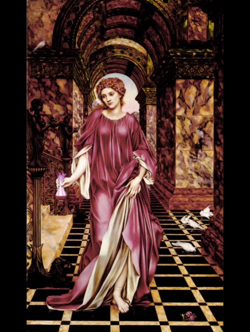 a-little-bit-pre-raphaelite: MedeaStudy for and Painting of Medea, 1889, Evelyn de Morgan Study for 