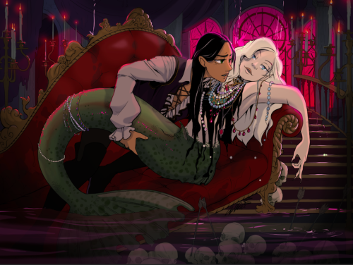 Happy Halloween! Enjoy this spicy hot bonus image of Meela and Lysi.Psst&hellip; the original ve