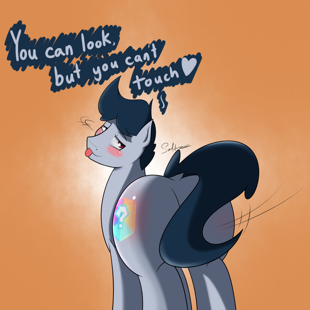 acstlu:  smolderart:  Heh… I decided to draw some Philly being a Tease as usual.