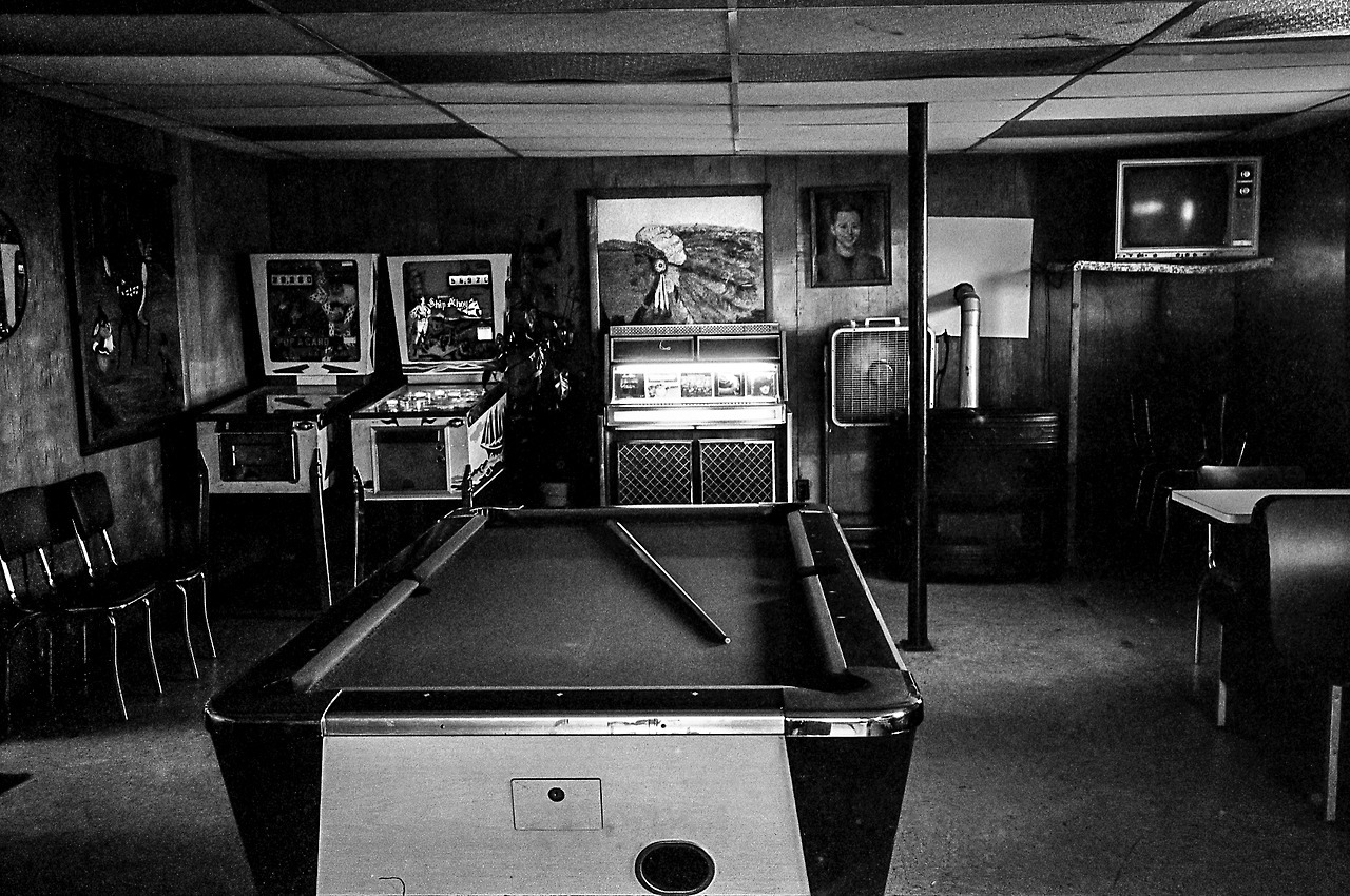 chuckpatch:The Oasis Cafe, Arena, Wisconsin, 1980