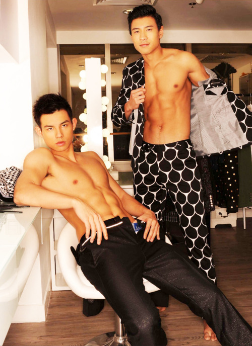 hunkxtwink:  Chiu King Ho & Karl Cheung Ka WaiHunkxtwink - More in my archive