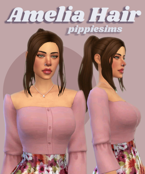 Amelia HairBGCAll LODsHat CompatibleDownload (free)