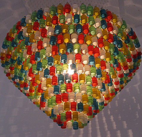littlelimpstiff14u2:  Stuart Haygarth Turning various forms of flotsam into fashioned design piece is nothing new, as we’ve seen with his Tide Chandelier. Although trained in graphic design and photography, Haygarth’s fresh approach to found objects: