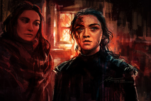 What do we say to the god of death?Arya Stark, then and now. Check out the original Twitter post and