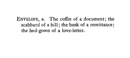 Ambrose Bierce, The Devil’s Dictionary