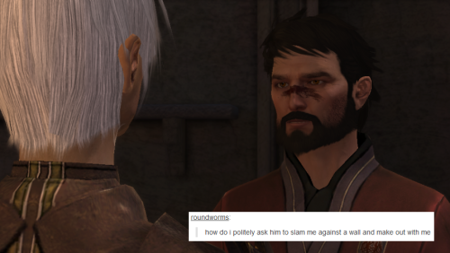 bubonickitten: Dragon Age II + text posts meme — Garrett Hawke, part 2 I stg most of the text 