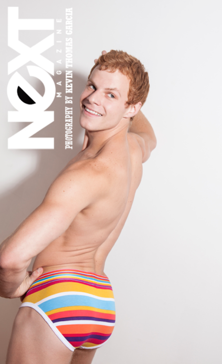 Michael Prince for Next Magazine - Ginger in Rainbow colors