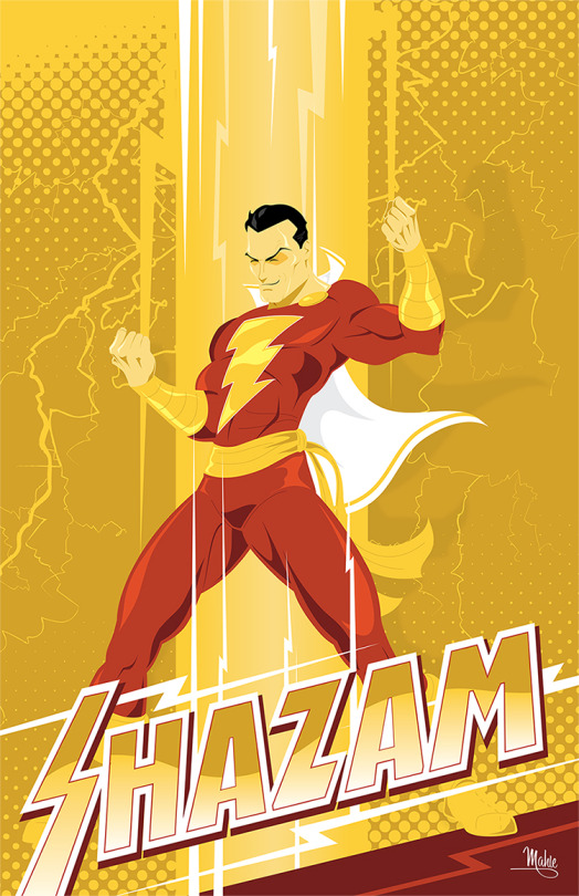 Justice League Series By Mike Mahle.
