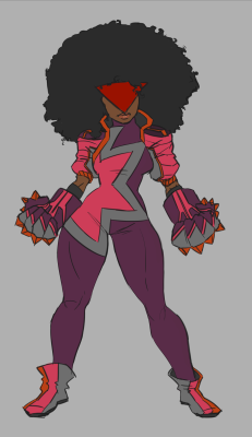 h-y-r-r-o-k-k-i-n: [My] Garnet. I threw in a lot more 80s cyberpunk neon heroin lol