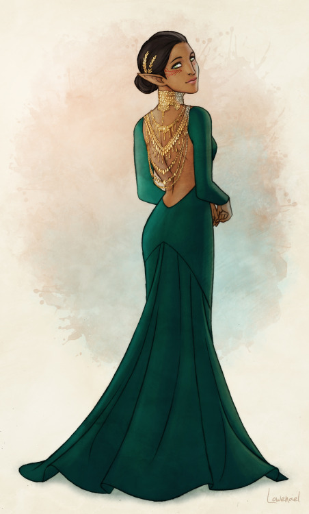 jessicapendragon:I commissioned needapotion to recreate Keela’s dress from What Remains of the Lost 