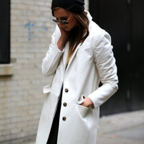 Lavanya Calf-Hair Coat by Theory