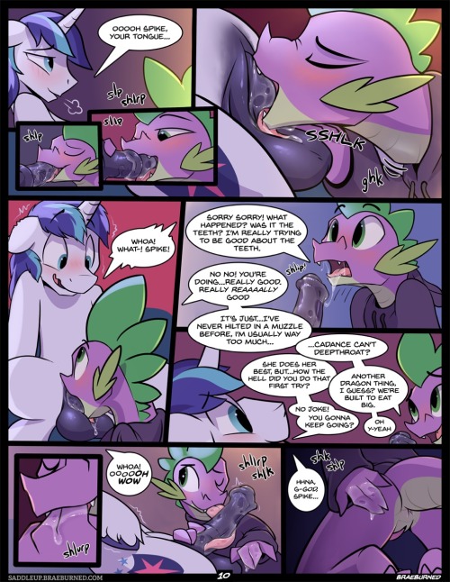 lovecloping:  (Part 1 ) request for this comic so have fun and part two one the way  Also the author is Braeburn give him all your love also for making this and part 2 also