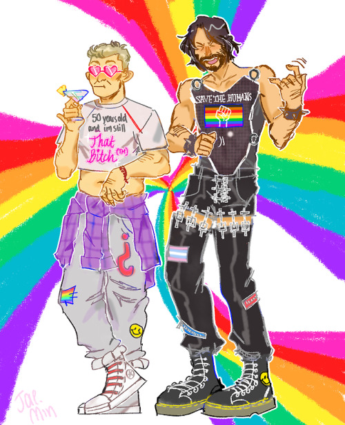 i-love-my-two-gay-dads - if we dont get older!bill and ted dressed...