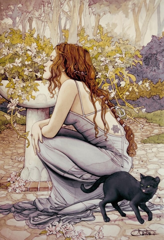 the-witch-and-the-fae:  (via Pin by Mystic Pencil on Fantasy Art | Pinterest) 
