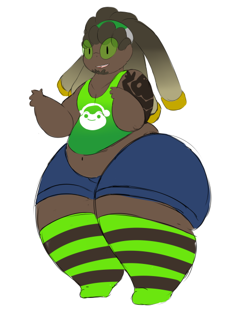 rakashama:  That one time peeps thought I drew a thicc Lucio gave me this idea to have him with a bigger lower waist I have 0 regrets 