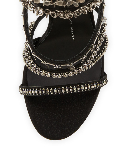 Giuseppi Zanotti Chain Embellished Strappy Sandal