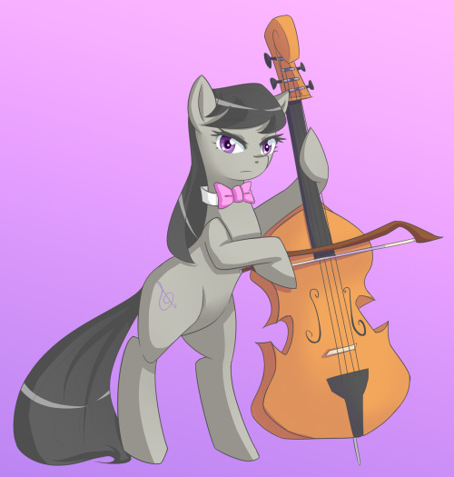 jonfawkes-art:  The many forms of Octavia. Decided to experiment with different stuff. I’ve never done anthro before, so why not? Dunno what this means yet. Maybe I’ll do more anthro stuff if people like anthro.  Ponies! And humans! And everything