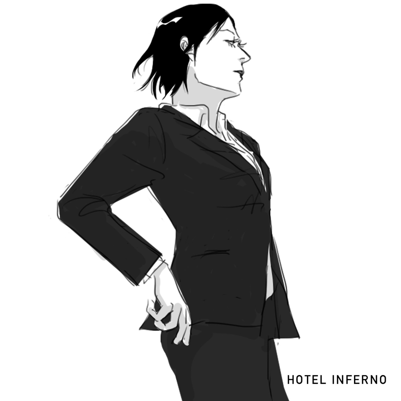 Hotel Inferno らくがき 泉江外務卿 みーちゃん 捨隈 百龍 Hotel Inferno らくがき 泉江外務卿 みーちゃん 捨隈 百龍