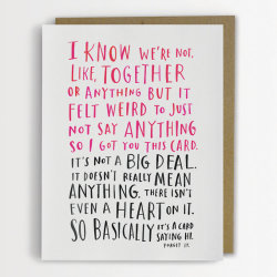   Awkward Dating Card by Emily McDowell    