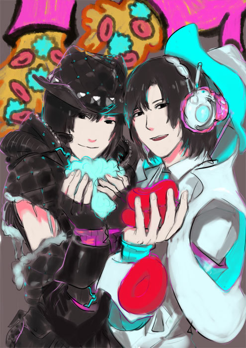 bluehairedmullet:  何となく | kuro Please do not remove source 