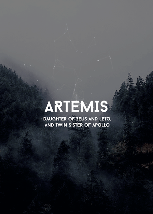 janeyrs:Greek Myth:         Goddesses  － Artemis ☾↳ Artemis was one of the most widely venerated of 