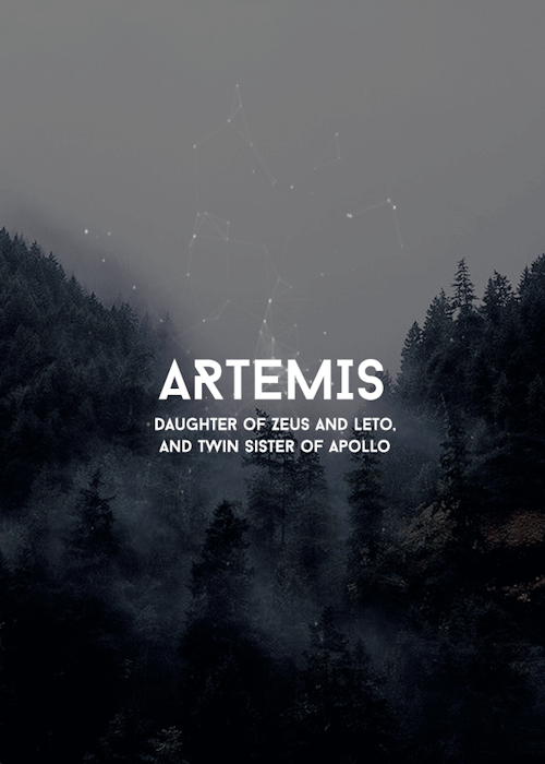 janeyrs - Greek Myth -         Goddesses  － Artemis ☾↳ Artemis...